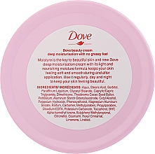 Nawilżający krem do ciała o lekkiej odżywczej formule - Dove Beauty Cream — фото N4