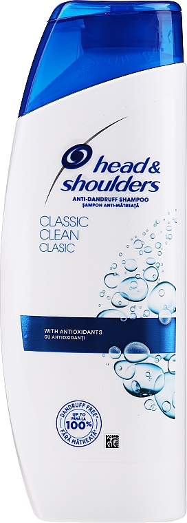 Rewitalizujący szampon do włosów z organiczną oliwą z oliwek - Head & Shoulders Classic Clean Shampoo