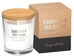 Zapachowa świeca sojowa Kaszmir i morska bryza - Bispol Cashmere &Sea Breeze Soy Candle — Zdjęcie N1