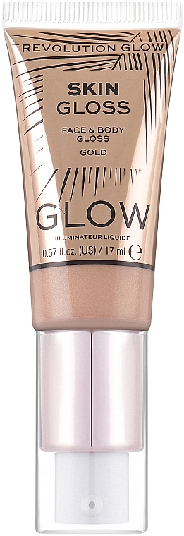 Rozświetlacz do twarzy i ciała - Makeup Revolution Glow Face & Body Gloss Illuminator — Zdjęcie N1