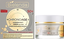 PRZECENA! Ujędrniający krem na noc do twarzy 50+ - Bielenda Chrono Age 24H Firming Anti-Wrinkle Night Cream * — Zdjęcie N2