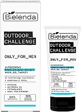 Kup Nawilżający i łagodzący krem ​​do twarzy - Bielenda Only For Men Outdoor Challenge Moisturizing And Soothing Face Cream