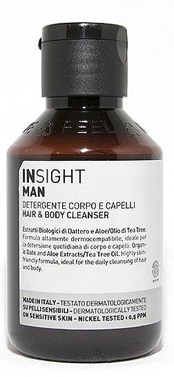 Oczyszczający żel do ciała - Insight Man Hair And Body Cleanser — Zdjęcie N1