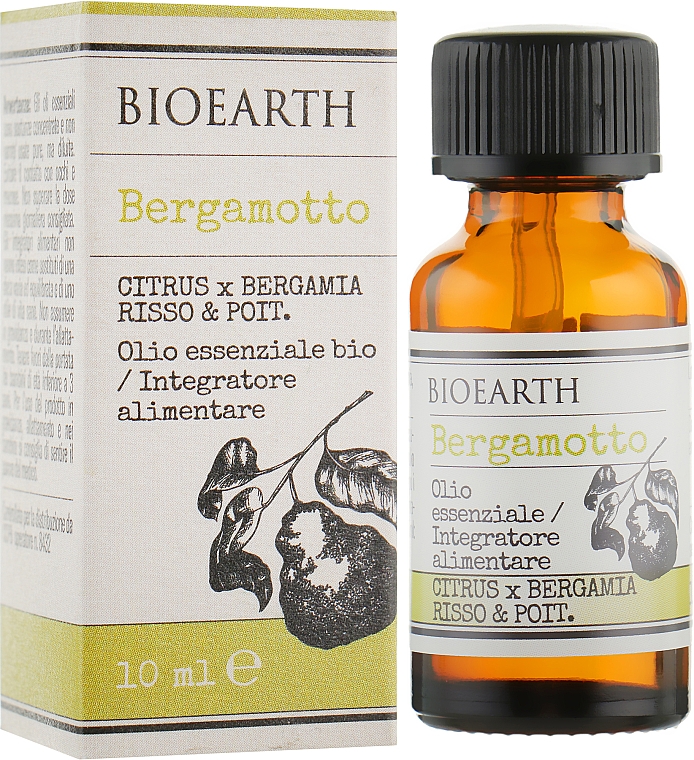 Czysty olejek z bergamotki - Bioearth