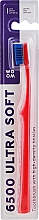 Kup Szczoteczka do zębów, miękka, czerwona - Woom 6500 Ultra Soft Toothbrush