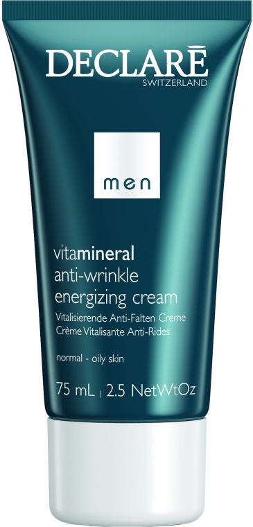 Przeciwzmarszczkowy krem do twarzy dla mężczyzn - Declare Men Vita Mineral Anti-Wrinkle Energizing Cream