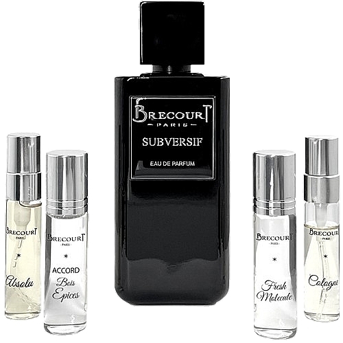 Brecourt Subversif - Zestaw (edp/100ml + edp/2x7ml + edp/2x5ml) — Zdjęcie N1