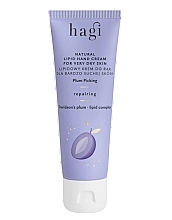 Rewitalizujący krem do rąk z kompleksem lipidowym - Hagi Natural Lipid Hand Cream For Very Dry Skin — Zdjęcie N1