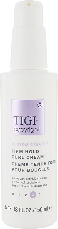 Krem mocno utrwalający loki - Tigi Copyright Firm Hold Curl Cream — Zdjęcie N1