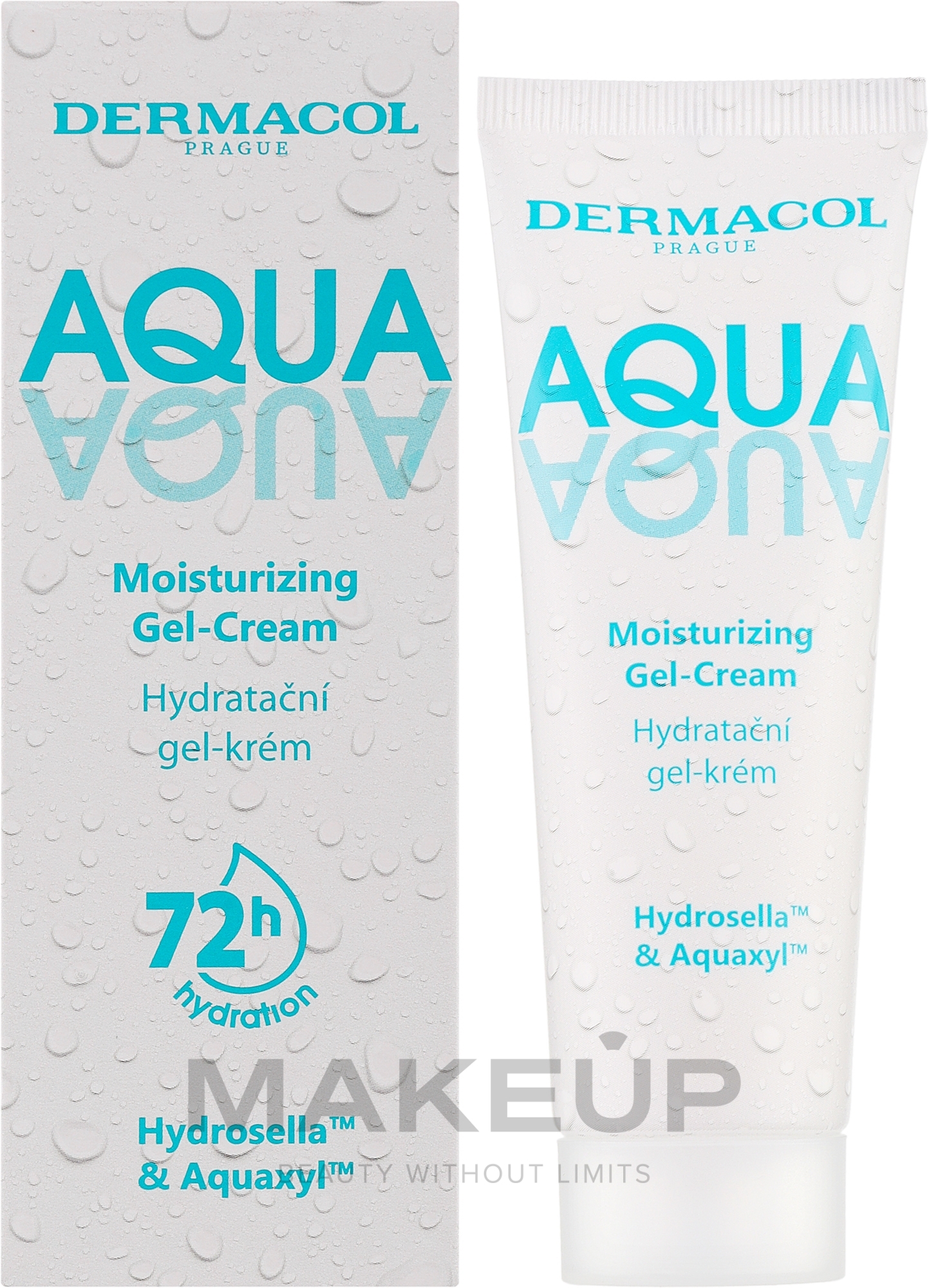 Nawilżający żel-krem do twarzy - Dermacol Aqua Aqua Moisturizing Gel-Cream — Zdjęcie 50 ml