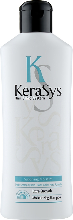 Nawilżający szampon do włosów suchych i łamliwych - KeraSys Hair Clinic Moisturizing Shampoo — Zdjęcie N1