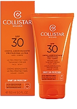 Ochronny krem do opalania SPF 30 - Collistar Ultra Protection Tanning Cream Face And Body — Zdjęcie N2