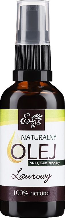 Naturalny olej laurowy - Etja Natural Oil — Zdjęcie N1