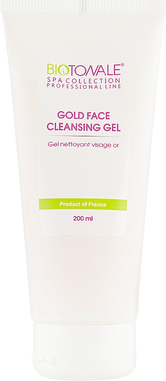 Żel do mycia twarzy z bio-złotem do każdego rodzaju skóry - Biotonale Gold Face Cleansing Gel With Gold — Zdjęcie N3