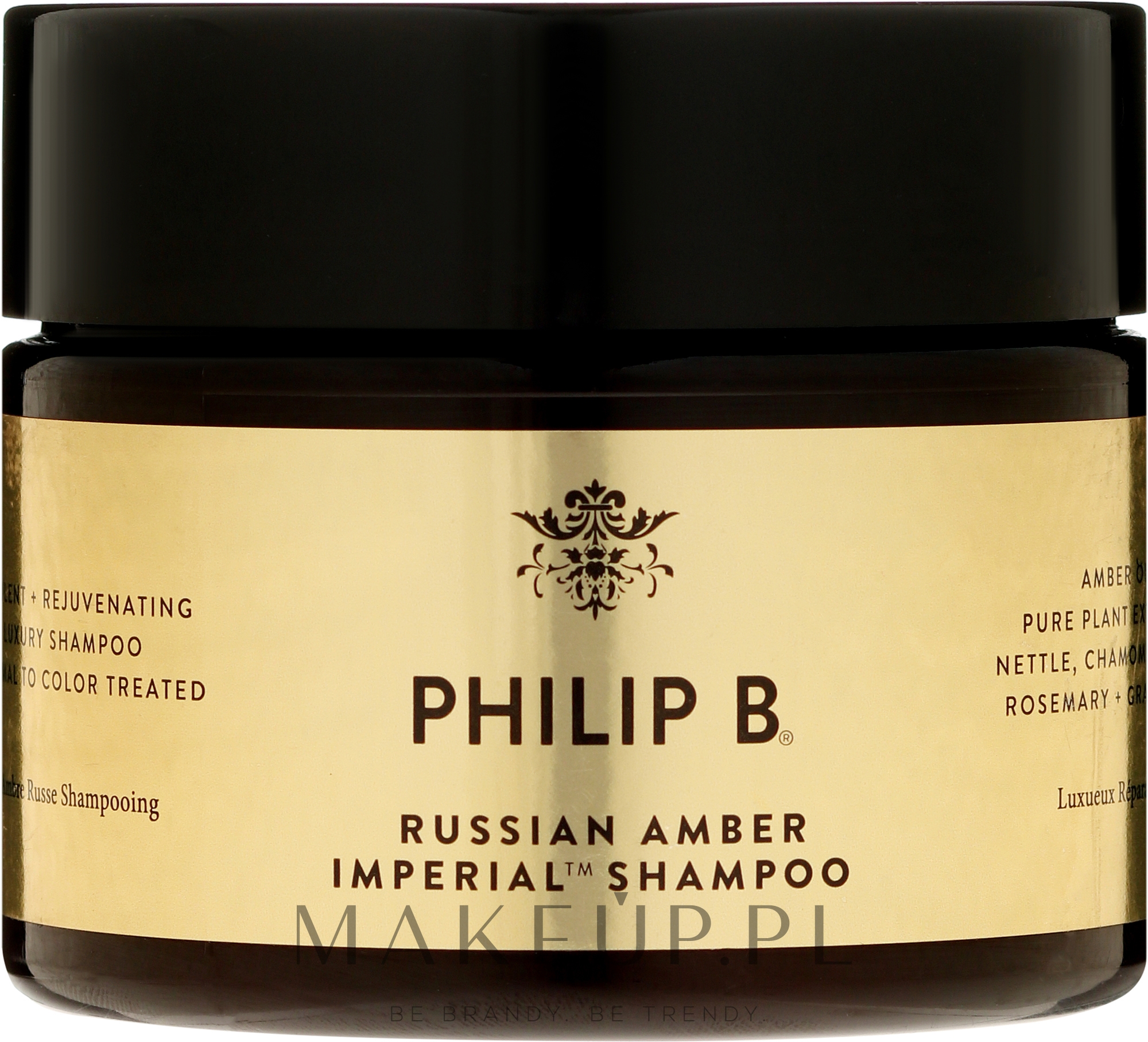 Bogaty szampon do włosów - Philip B Russian Amber Imperial Shampoo — Zdjęcie 355 ml
