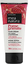 Kup Nawilżający krem przeciwstarzeniowy do rąk z olejem z granatów - Mea Natura Pomegranate Hand Cream