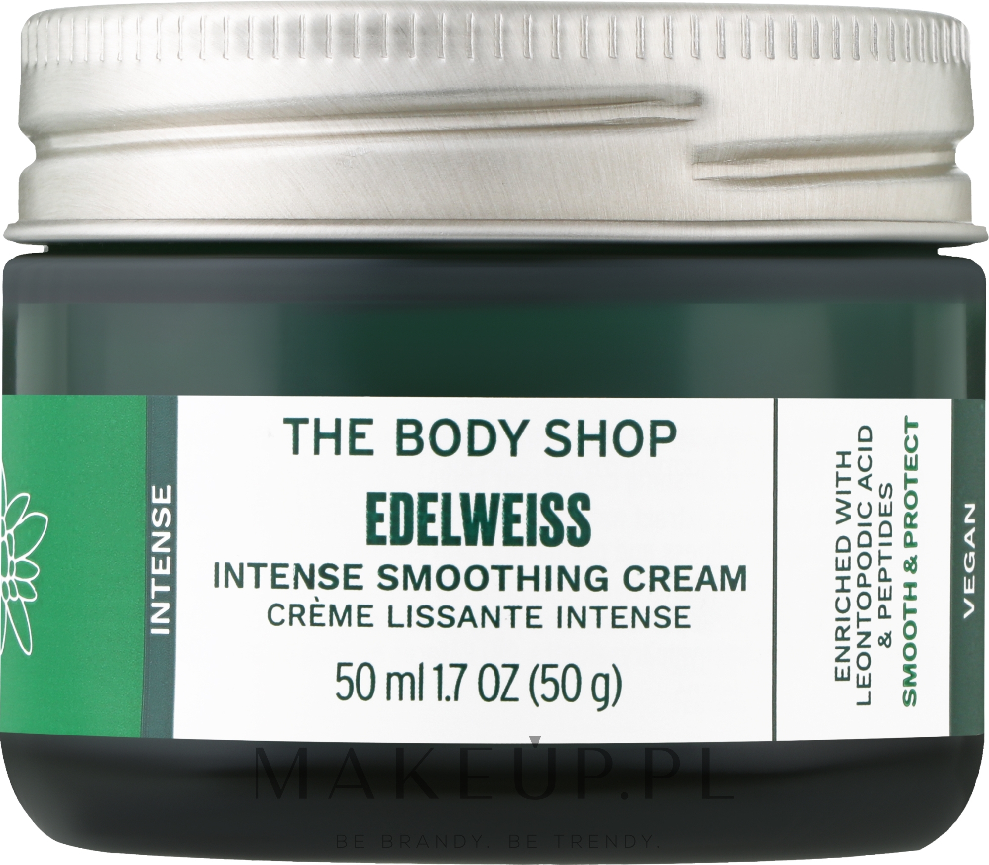 Intensywnie wygładzający krem na dzień - The Body Shop Edelweiss Intense Smoothing Day Cream — Zdjęcie 50 ml