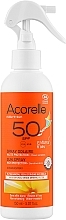 PRZECENA! Spray przeciwsłoneczny dla dzieci SPF 50 - Acorelle Natur Sun Spray Solaire High Protection SPF50 * — Zdjęcie N1