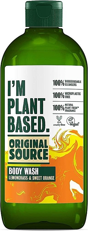 Żel pod prysznic - Original Source I'm Plant Based Lemongrass And Sweet Orange Body Wash — Zdjęcie N1