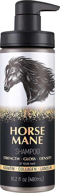 Szampon do włosów - Horse Mane Strength Gloss Density Shampoo — Zdjęcie N1