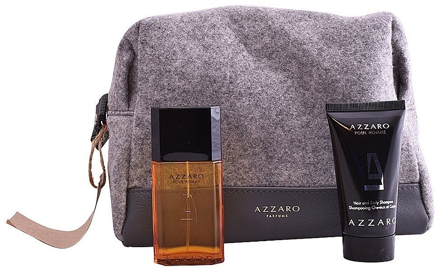 Azzaro Pour Homme - Zestaw (edt/30ml + sh/gel/50ml + bag) — Zdjęcie N2