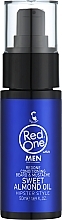 Odżywka z olejkiem migdałowym do brody - Red One Conditioning Beard & Mustache Sweet Almond Oil — Zdjęcie N1