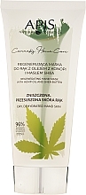 Kup PRZECENA! Regenerująca maska do rąk z olejem z konopi i masłem shea - APIS Professional Cannabis Home Care Restoring Hand Mask *