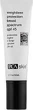 Kup Krem przeciwsłoneczny SPF 45 do twarzy - PCA Skin Weightless Protection Broad Spectrum SPF 45