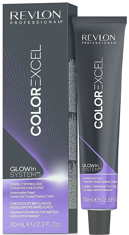Kremowa farba do włosów bez amoniaku - Revlon Professional Color Excel Glowin System — Zdjęcie N1