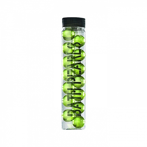 Zielone perełki do kąpieli Kiwi - Mades Cosmetics Stackable Transparent Bath Pearls — Zdjęcie N1