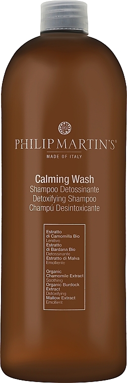 Szampon detoksykujący do skóry głowy - Philip Martin's Calming Wash — Zdjęcie N3