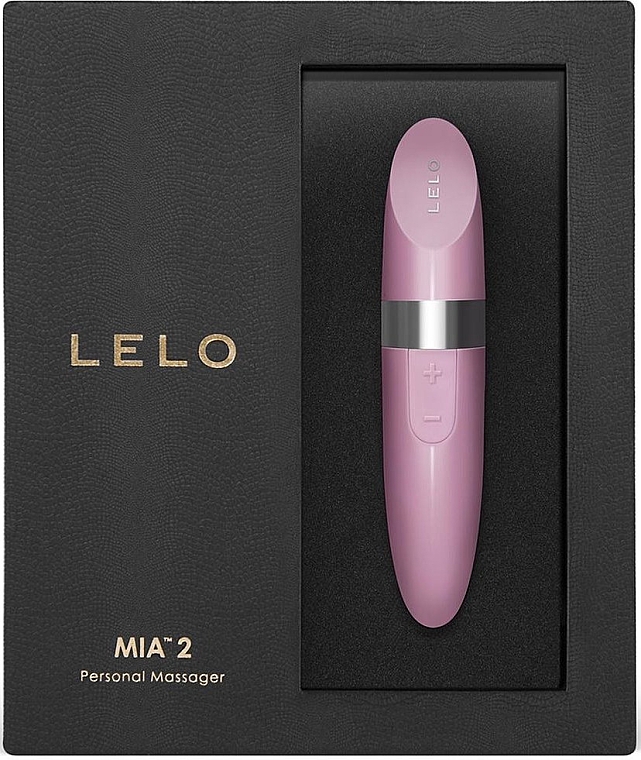 Masażer osobisty, jasnoróżowy - Lelo Mia 2 USB Pocket Vibrator Petal Pink — Zdjęcie N1
