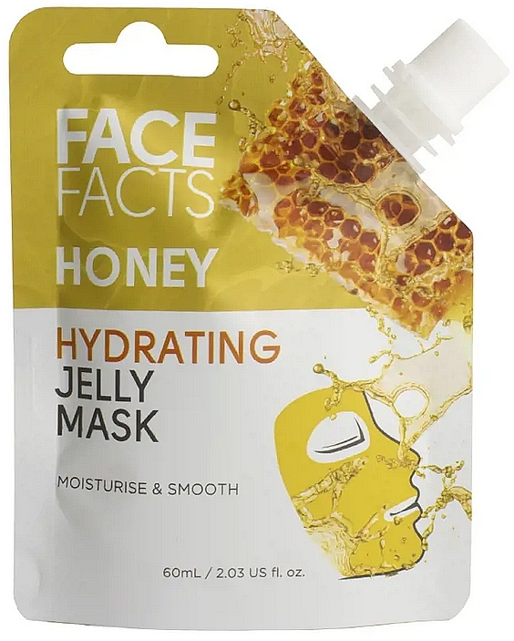 Nawilżająca maseczka żelowa do twarzy z miodem - Face Facts Hydrating Honey Jelly Face Mask  — Zdjęcie N1