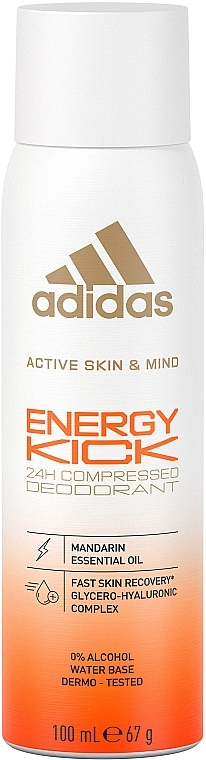 Dezodorant - Adidas Energy Kick Deo Spray — Zdjęcie N1
