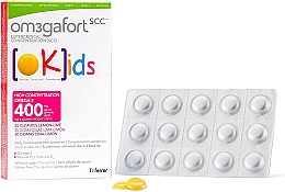 Kup Suplement diety - Om3gafort SCC OKids Omega 3