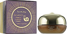 Krem do twarzy z ekstraktem ze ślimaka królewskiego - FarmStay Escargot Noblesse Intensive Cream — Zdjęcie N1
