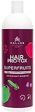 Szampon do włosów - Kallos Hair Pro-tox SuperFruits Antioxidant Shampo — Zdjęcie N1