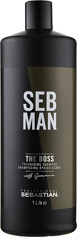Szampon zwiększający objętość cienkich włosów - Sebastian Professional Seb Man The Boss Thickening Shampoo — Zdjęcie N12