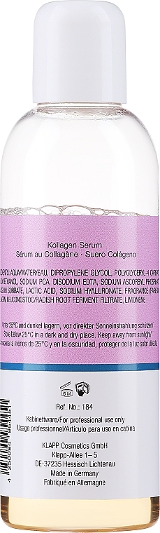 Serum do twarzy - Klapp Aqua Derm + Collagen Serum — Zdjęcie N2