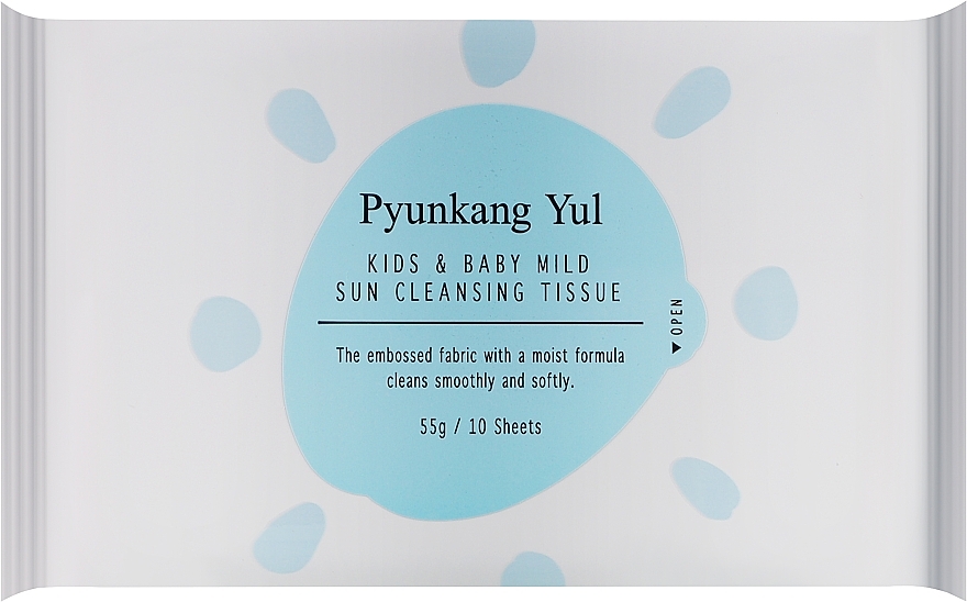 PRZECENA! Chusteczki nawilżane - Pyunkang Yul Kids & Baby Mild Sun Cleansing Tissue * — Zdjęcie N3