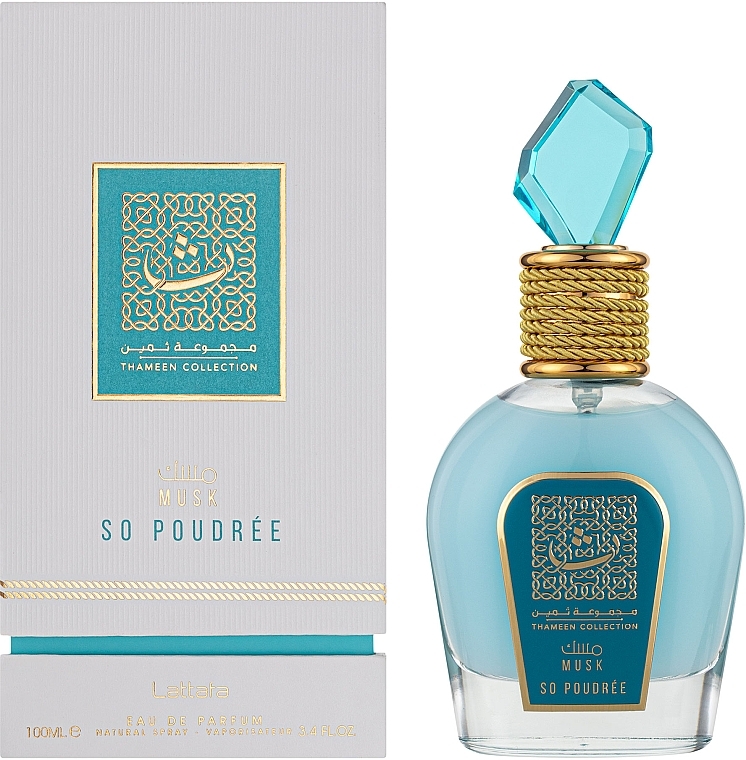 Lattafa Perfumes Thameen Collection Musk So Poudree - Woda perfumowana — Zdjęcie N2