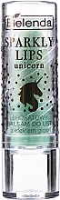 Brokatowy balsam do ust - Bielenda Sparkly Lips Unicorn — Zdjęcie N2