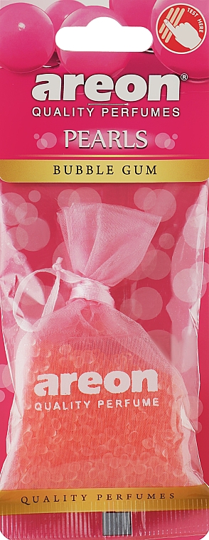 Zapach do samochodu w woreczku Guma balonowa - Areon Pearls Bubble Gum — Zdjęcie N1