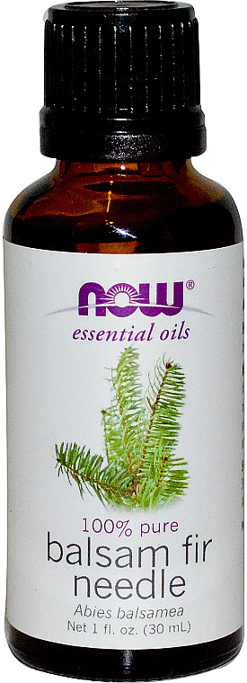 Olejek jodłowy - Now Foods Essential Oils 100% Pure Balsam Fir Needle — фото N1
