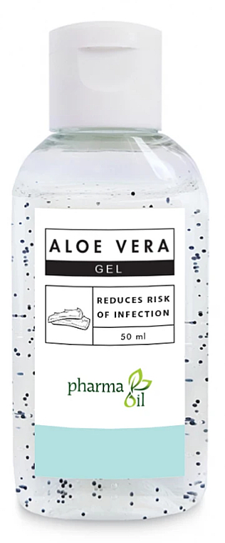 Aloesowy antybakteryjny żel do rąk	 - Pharma Oil Aloe Vera Hand Sanitizer Gel — Zdjęcie N1