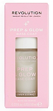 Baza pod lakier - Makeup Revolution Prep&Glow Base Coat  — Zdjęcie N2