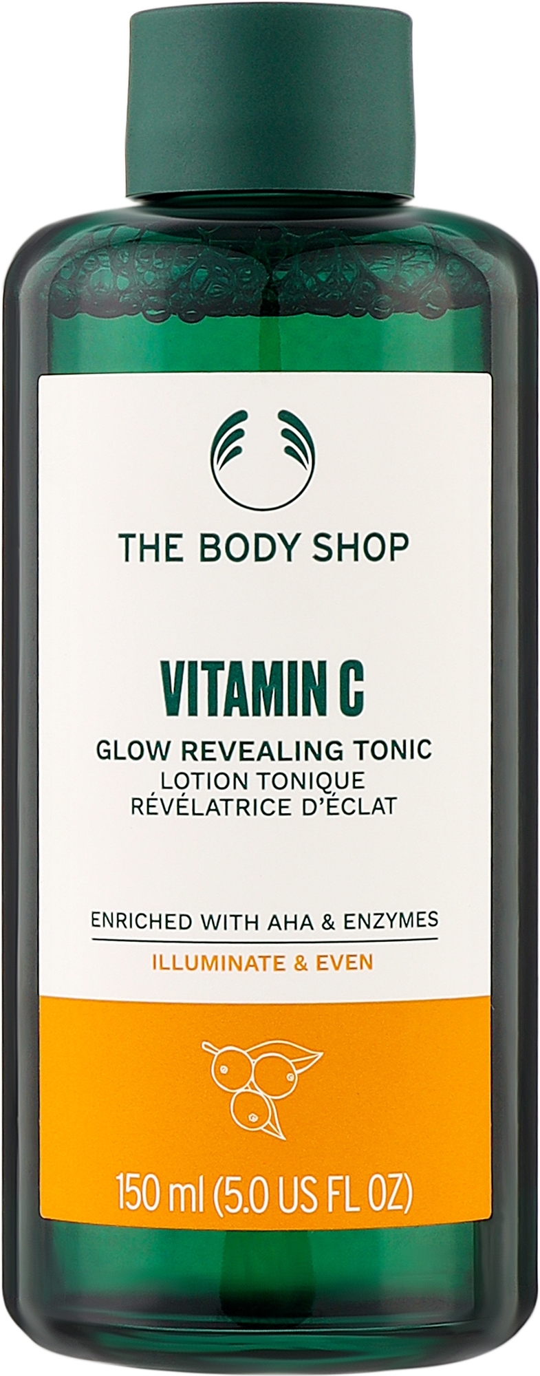 Rozświetlający tonik do twarzy z witaminą C - The Body Shop Vitamin C Glow Revealing Tonic — Zdjęcie 150 ml