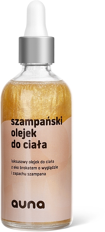 Szampański olejek do ciała - Auna Champagne Body Oil — Zdjęcie N1