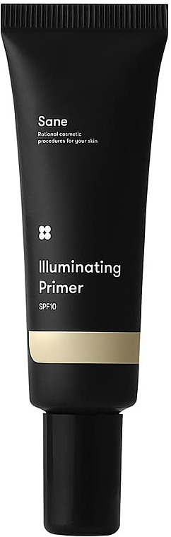 Rozświetlający podkład do twarzy - Sane Illuminating Primer SPF 10