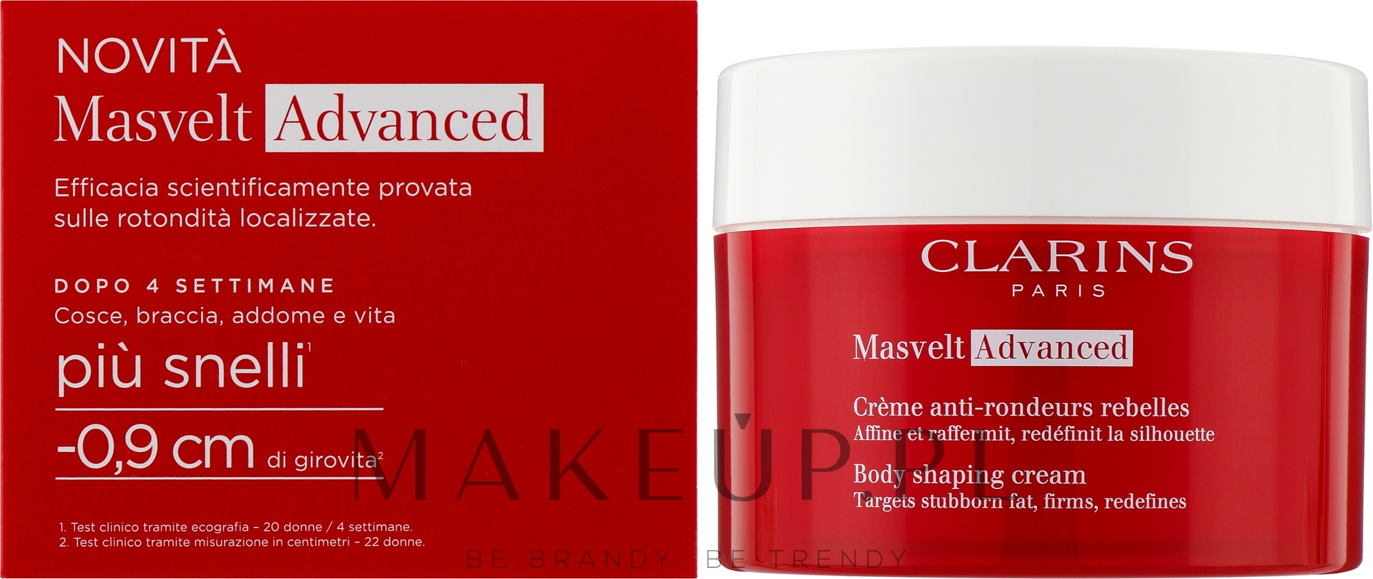 Krem wyszczuplający - Clarins Masvelt Advanced Body Shaping Cream — Zdjęcie 200 ml